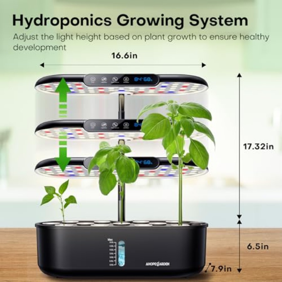 Hydroponics Growing System kit - Smart Garden Herb 评论和价格
