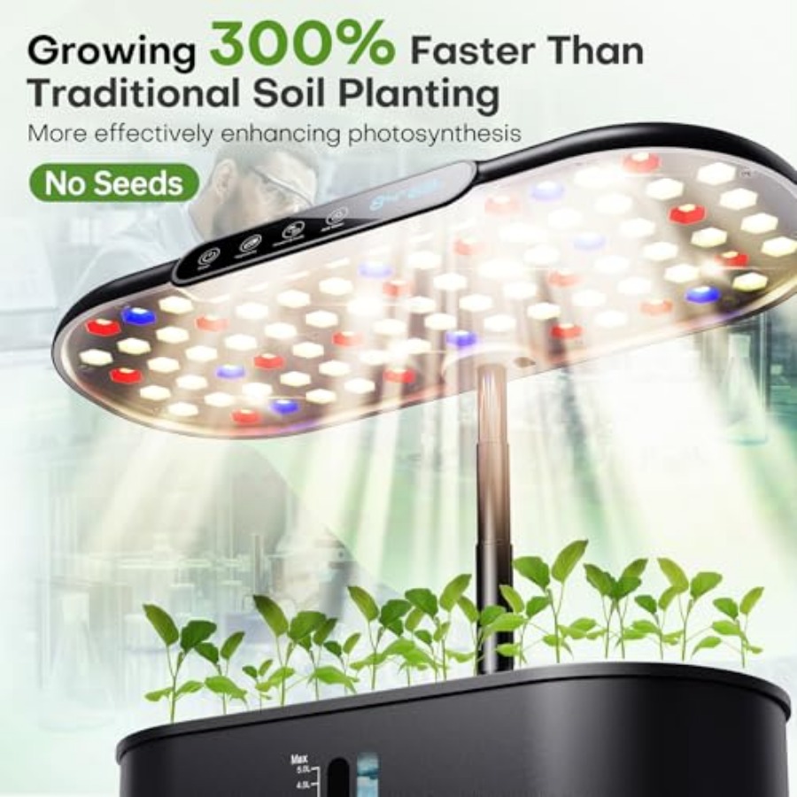 Hydroponics Growing System kit - Smart Garden Herb 评论和价格