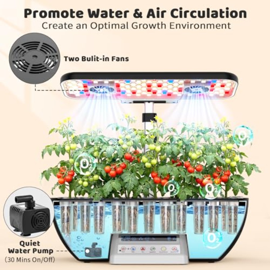 Hydroponics Growing System Kit - Smart Garden Herb 评论和价格