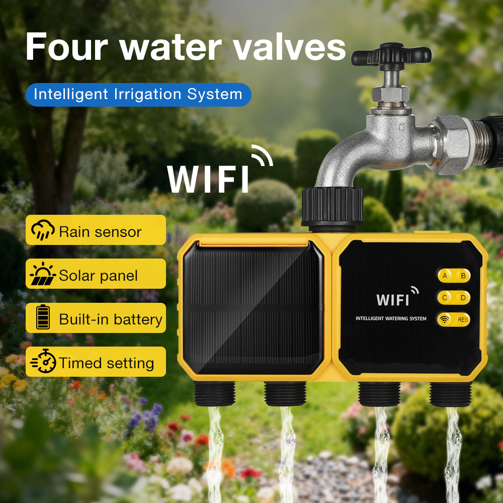WiFi Solar Irrigation Timer 1/ - Smart Garden Refill 评论和价格