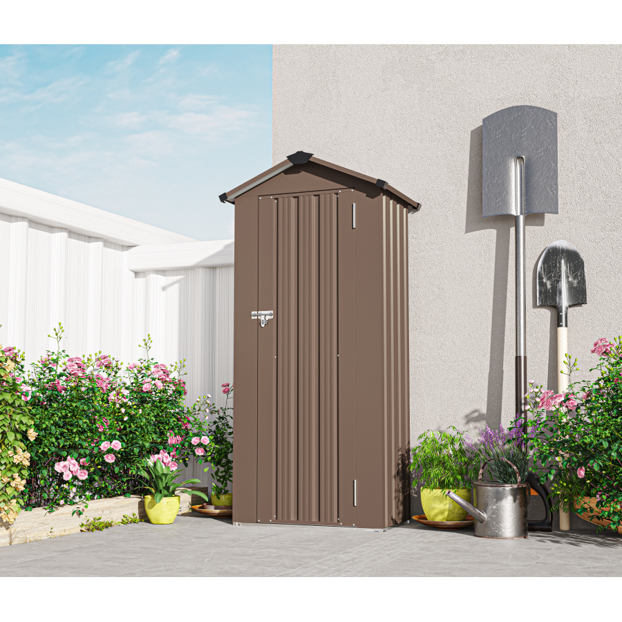 Small Metal Compact Garden She - Smart Garden Sheds 评论和价格