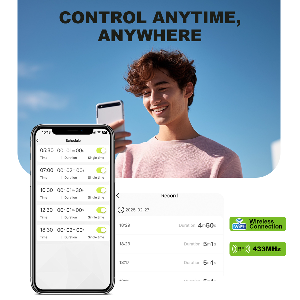 4 Outlet Programmable Water Ti - Smart Garden Project 评论和价格