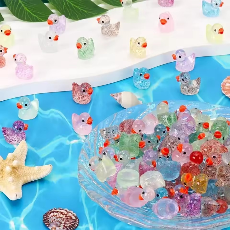 ~ Miniature resin duck with pu - Smart Garden Mini 评论和价格