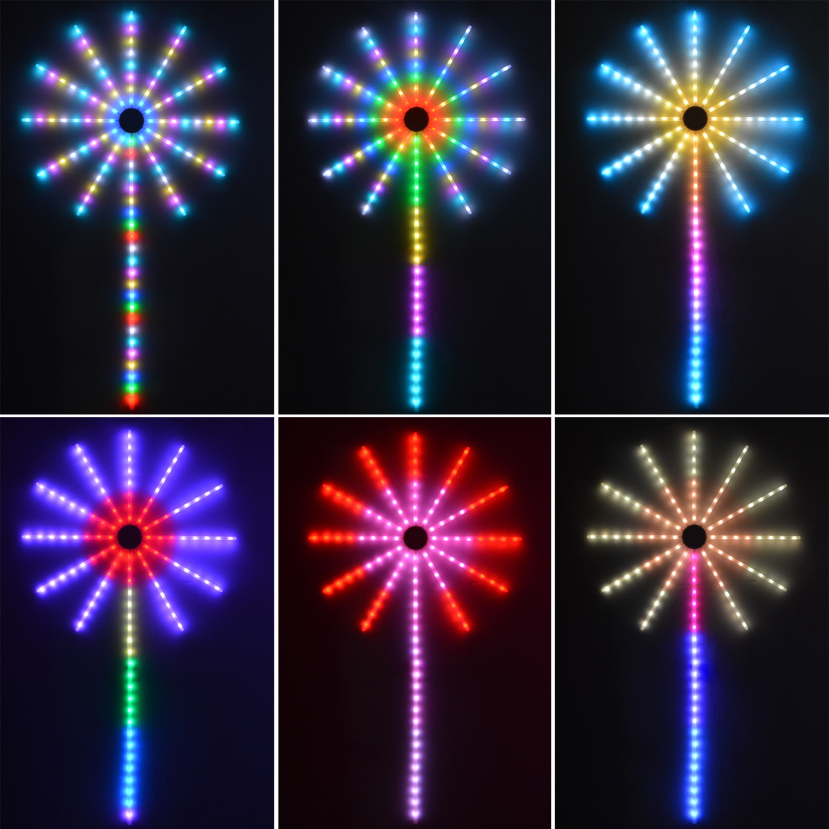 Christmas Fireworks Light RGBI - Smart Garden Rooms 评论和价格