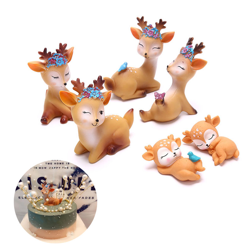 Sika Deer Baking Cake Topper D - Smart Garden Mini 评论和价格