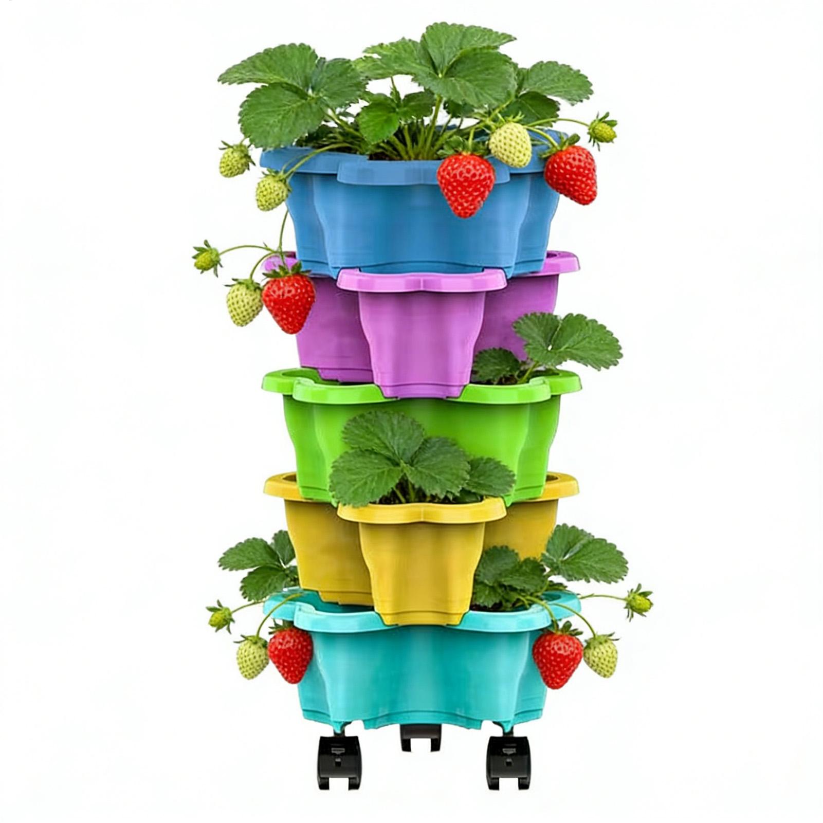 Strawberry Tower Planter Secur - Vertical Planter Tower 评论和价格
