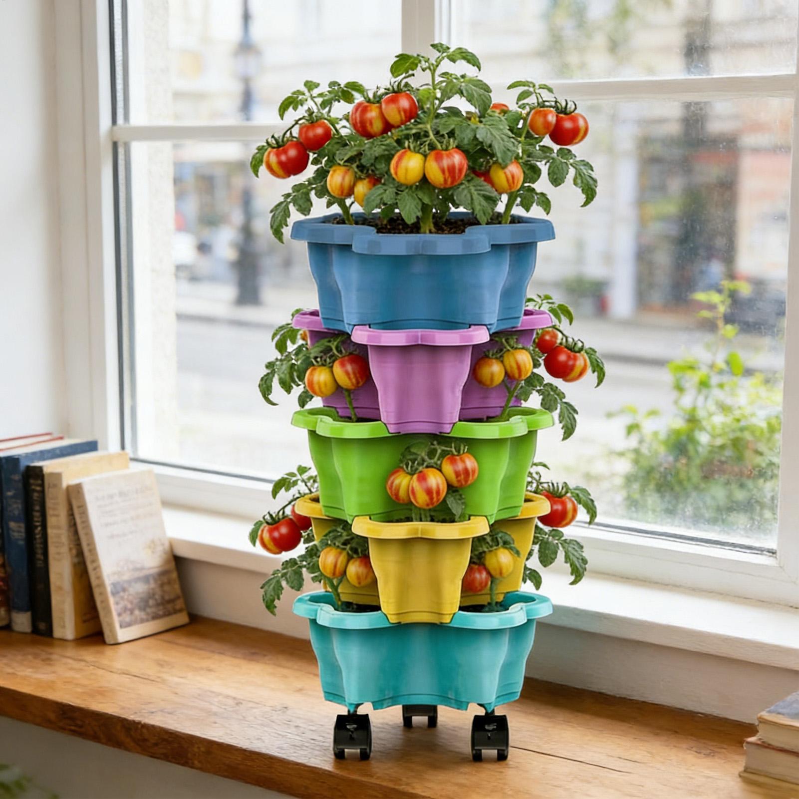 Strawberry Tower Planter Secur - Vertical Planter Tower 评论和价格