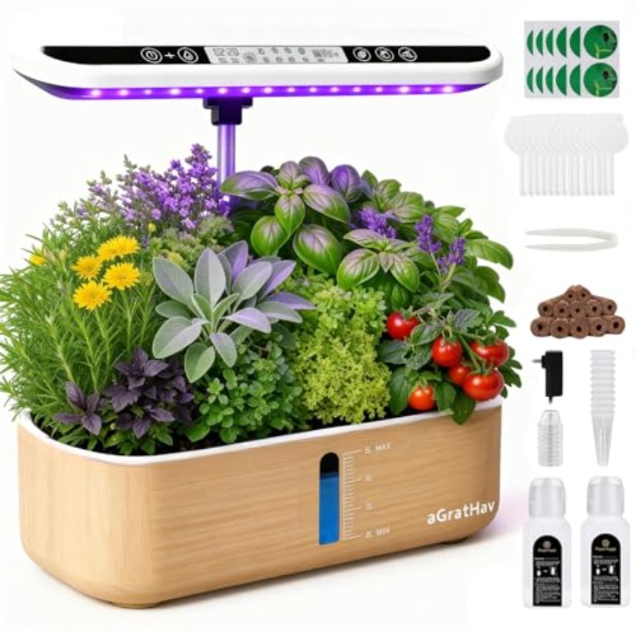 Hydroponics Growing System Kit - Smart Garden Herb 评论和价格