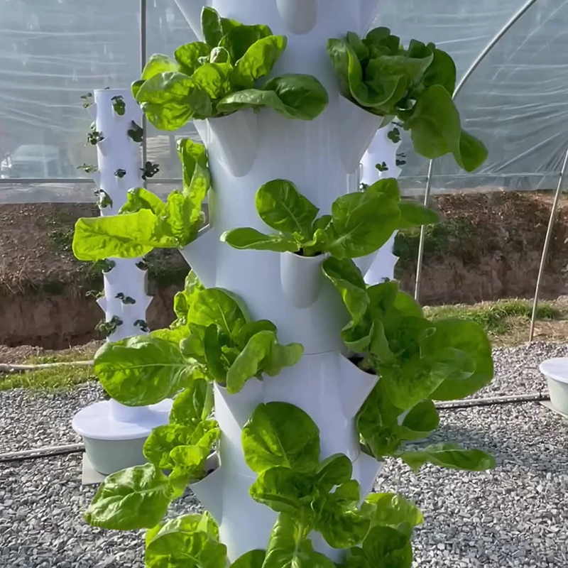 With Led Grow Light Space Tree - Vertical Planter Tower 评论和价格