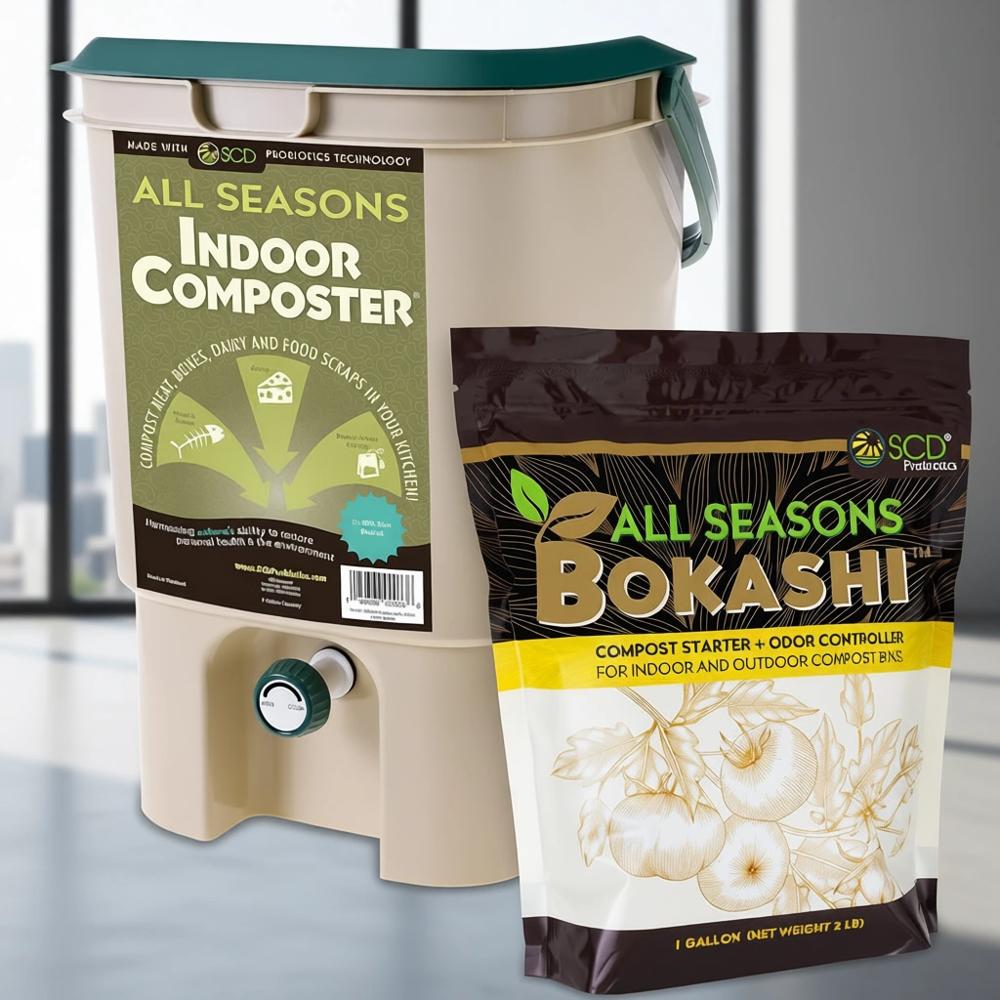 5 Gallon Tan Indoor Compost Bi - Composting Kit Indoor 评论和价格